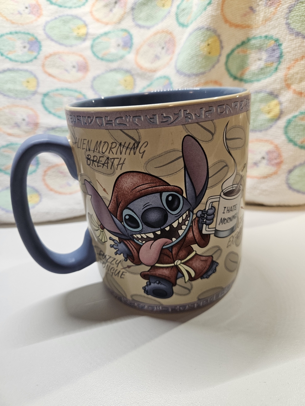GUC Vintage Disney Stitch Large Ceramic Mug